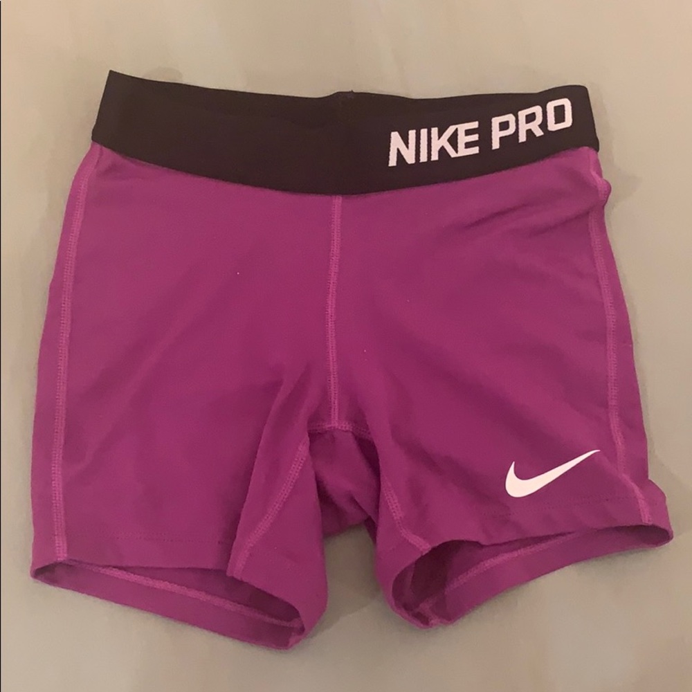Nike pro spandex shorts